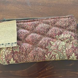 NWT Quilted Wristlet